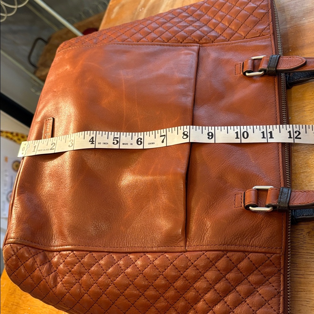 Vera Bradley Brown leather purse - Picture 4 of 7
